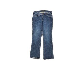 Old Navy The Sweetheart Bootcut Women's size 6P Dark Blue Denim